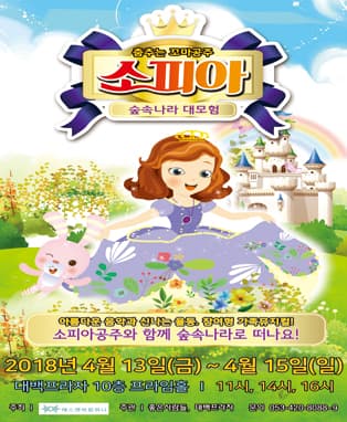춤추는 꼬마공주 소피아(숲속나라 대모험) - 대구