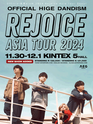 OFFICIAL HIGE DANDISM REJOICE ASIA TOUR 2024