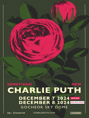 Charlie Puth Presents "Something New" in Seoul