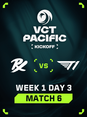 VCT PACIFIC KICKOFF (1.20) - M6 : PRX VS T1