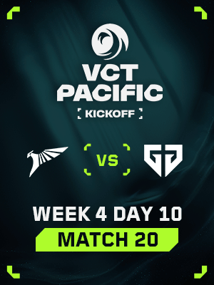 VCT PACIFIC KICKOFF (2.7) - M20 : TLN VS GEN