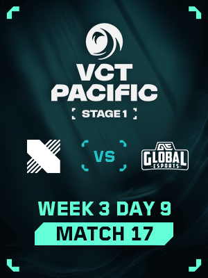 VCT PACIFIC STAGE1 (4.7) - M17 : DRX VS GE