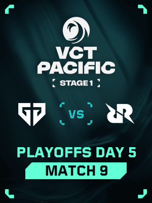 VCT PACIFIC STAGE1 (5.9) - PO M9 : GEN vs RRQ