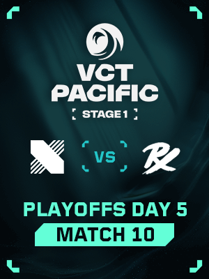 VCT PACIFIC STAGE1 (5.9) - PO M10 : DRX vs PRX