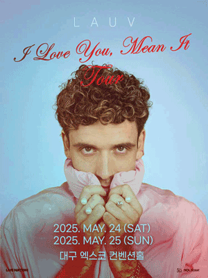 Lauv's I Love You, Mean It Tour in Daegu
