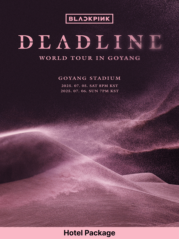 ［Hotel Package］BLACKPINK WORLD TOUR 〈DEADLINE〉 IN GOYANG +Shuttle