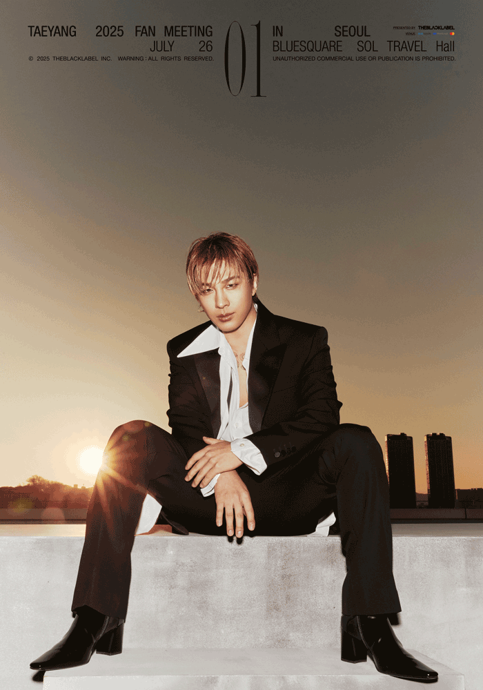 TAEYANG 2025 FAN MEETING［01］IN SEOUL