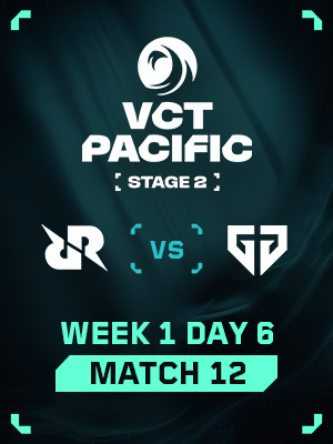 VCT Pacific Stage 2 (7.20) - M12 : RRQ VS GEN