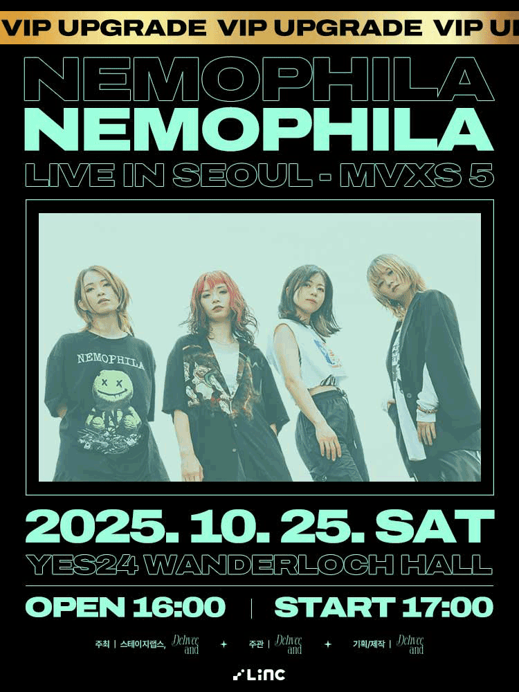 MVXS 5 - NEMOPHILA ONE MAN SHOW 獄音道中-GOKUONDOCHU- SASUGANI ASEDAKU in SEOUL (VIP 업그레이드)