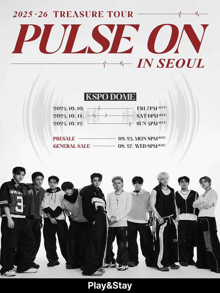 ［Play＆Stay］2025-26 TREASURE TOUR ［PULSE ON］ IN SEOUL + Hotel