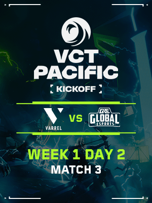 VCT PACIFIC KICKOFF (1.23) - M3 : VL VS GE