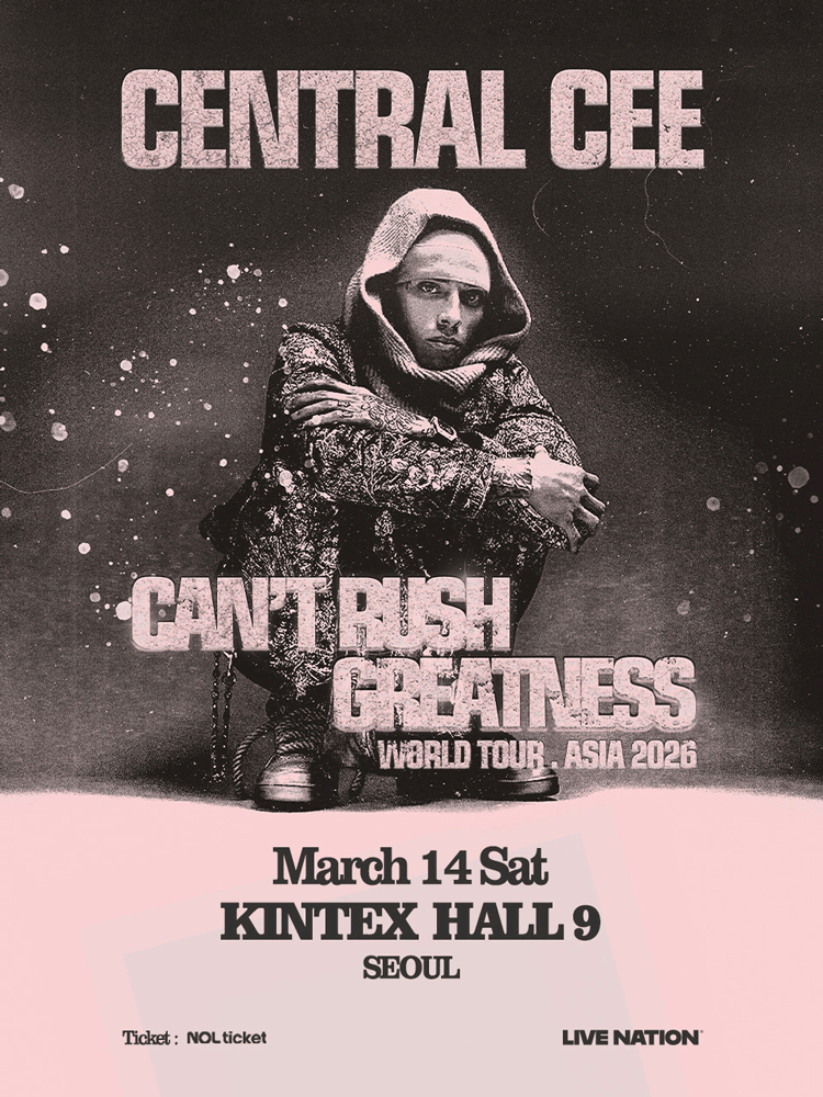 Central Cee - CAN’T RUSH GREATNESS WORLD TOUR - Asia 2026