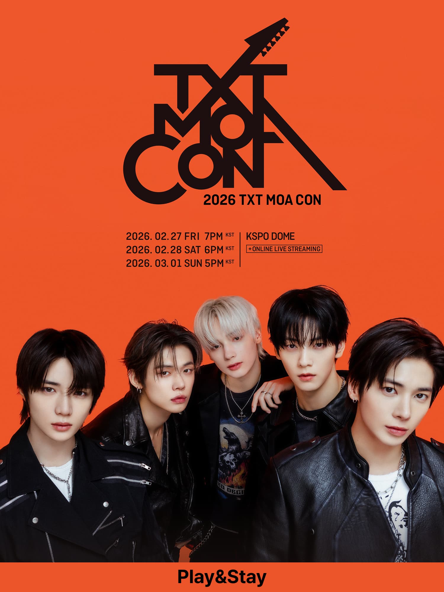 ［Play＆Stay］2026 TXT MOA CON+Hotels