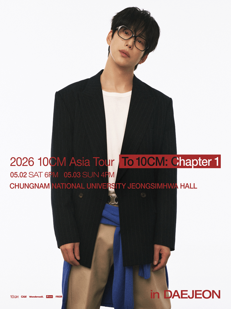 2026 10CM Asia Tour 〈To 10CM: Chapter 1〉 in Daejeon