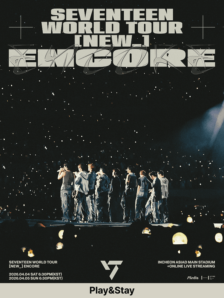 ［Play＆Stay］SEVENTEEN WORLD TOUR ［NEW_］ENCORE+Hotels
