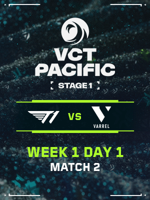 VCT PACIFIC STAGE1 (4.3) - M2 : T1 VS VL