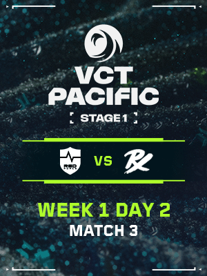 VCT PACIFIC STAGE1 (4.4) - M3 : NS VS PRX