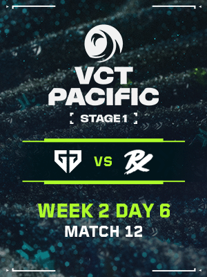 VCT PACIFIC STAGE1 (4.12) - M12 : GEN VS PRX