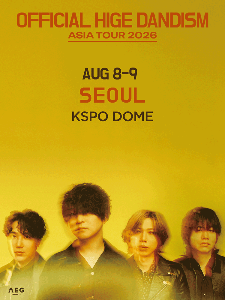OFFICIAL HIGE DANDISM ASIA TOUR 2026 - Seoul