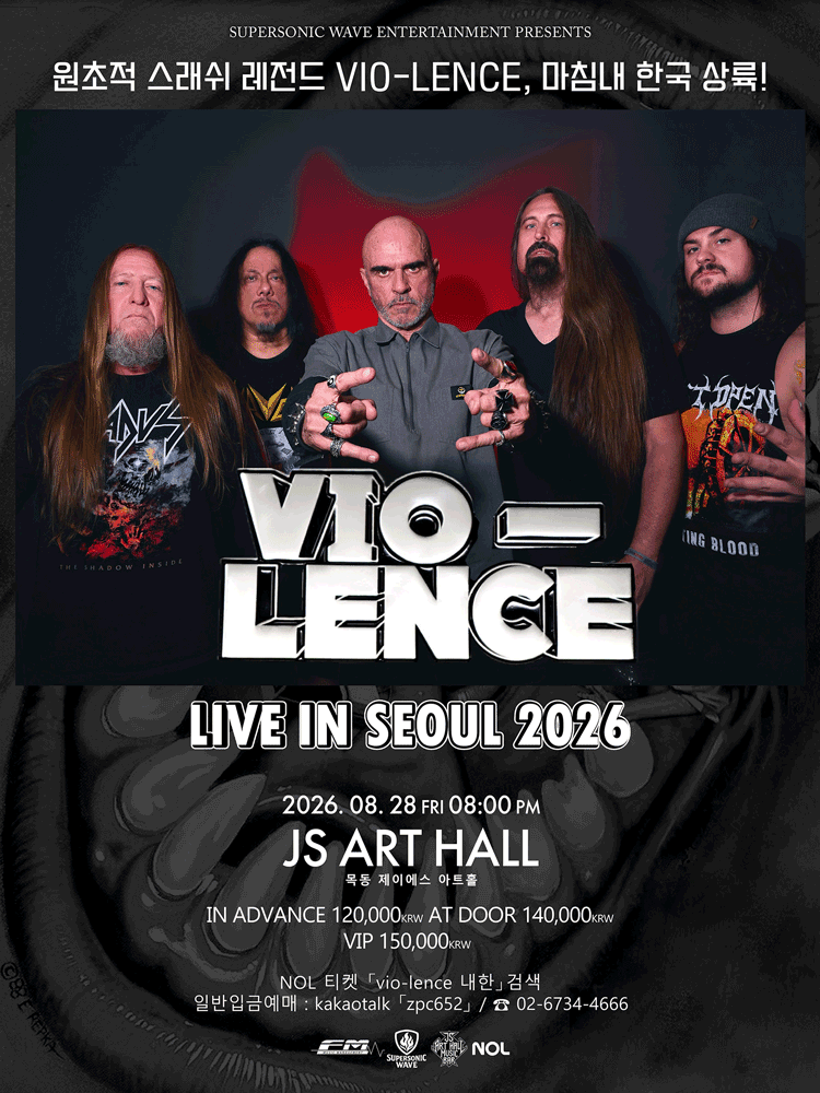 VIO-LENCE Live In Seoul 2026