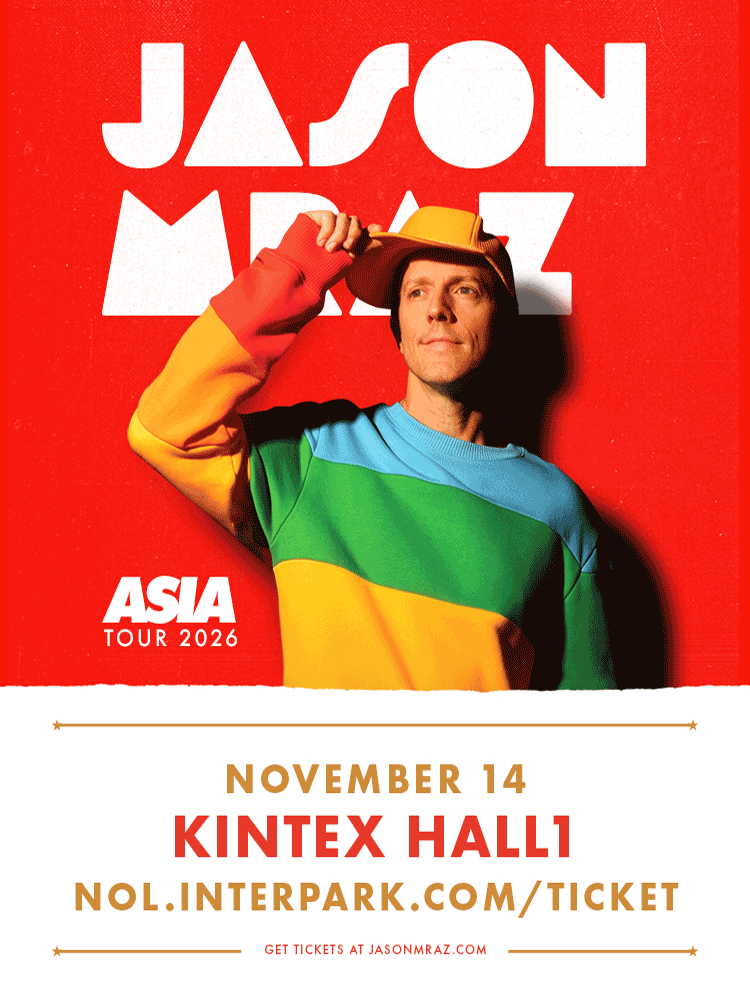 Jason Mraz Asia Tour 2026 - Seoul