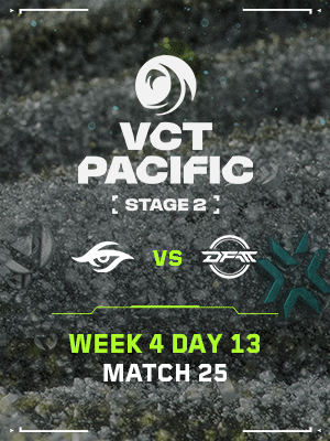 VCT PACIFIC STAGE 2 (8.7) - M25 : TS vs DFM