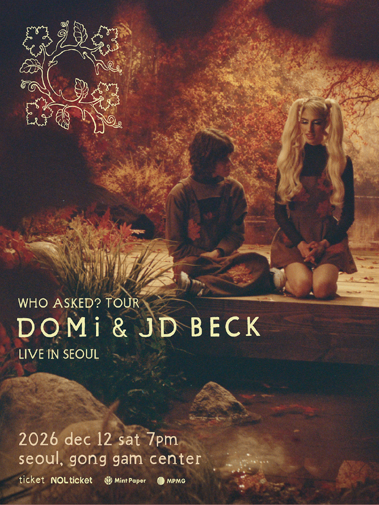WHO ASKED? TOUR DOMi & JD BECK LIVE IN SEOUL