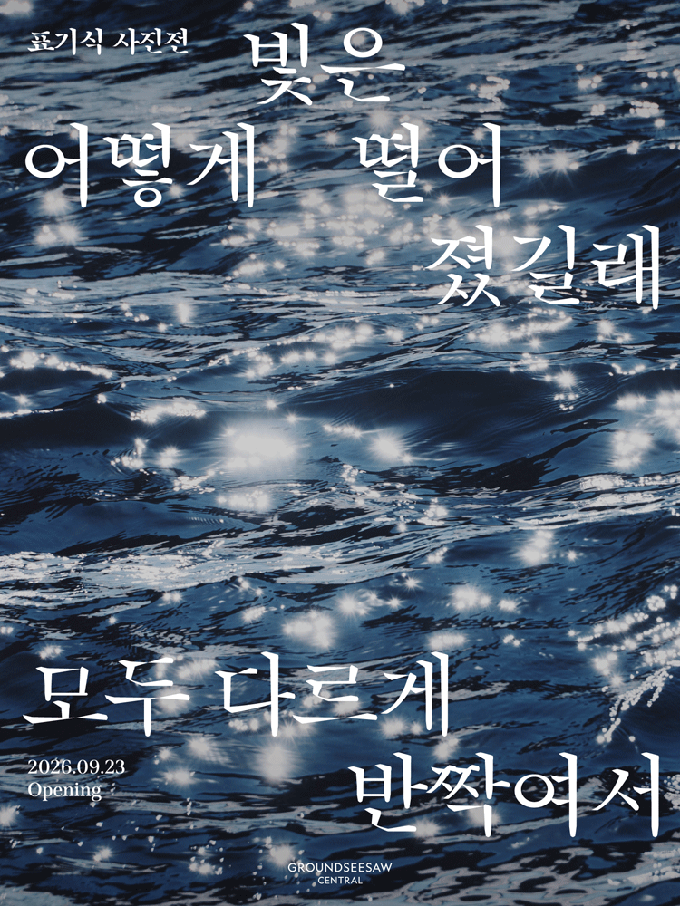 표기식 사진전: 빛은 어떻게 떨어졌길래 모두 다르게 반짝여서