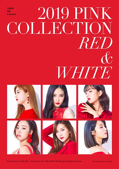 Apink 5th Concert 2019 PINK COLLECTION:RED & WHITE