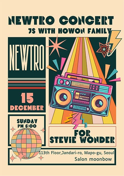 NEWTRO CONCERT for Stevie Wonder JS with HOWON family