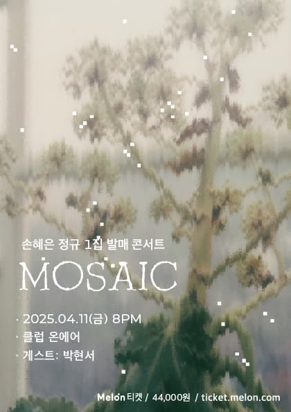 손혜은 정규 1집 발매 콘서트 〈모자이크〉