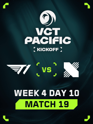 VCT PACIFIC KICKOFF (2.7) - M19 : T1 VS DRX