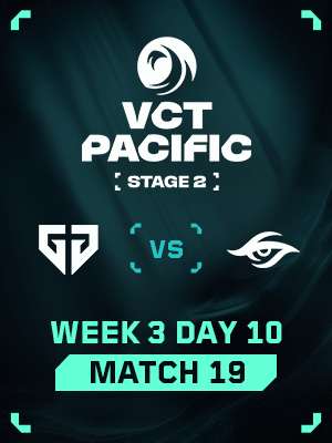 VCT Pacific Stage 2 (8.1) - M19 : GEN VS TS