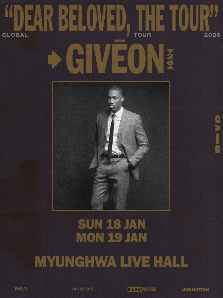 GIVEON - DEAR BELOVED THE TOUR in Seoul