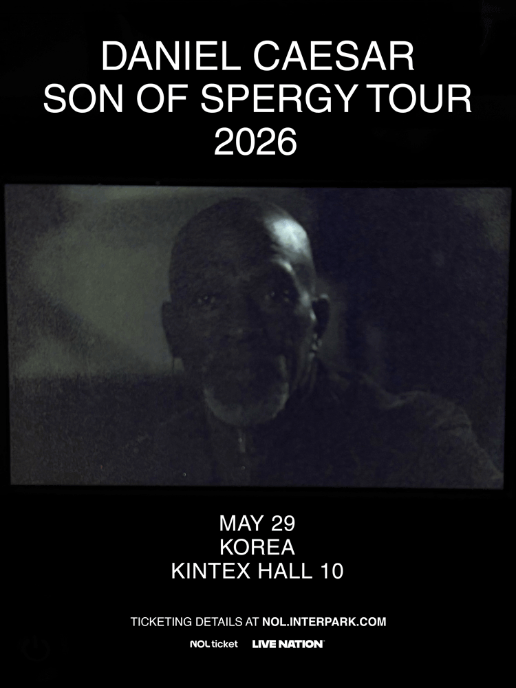 Daniel Caesar - Son of Spergy Tour in Korea
