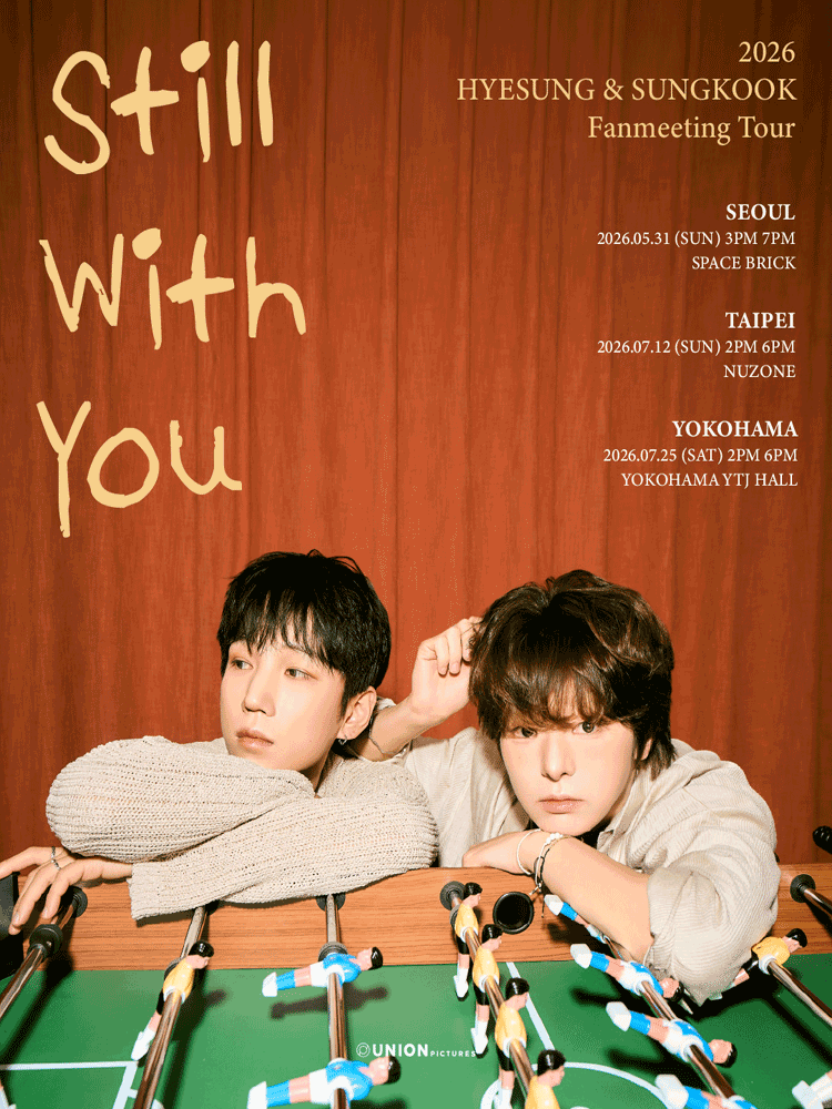 2026 HYESUNG & SUNGKOOK Fanmeeting Tour ‘Still With You’ in TAIPEI