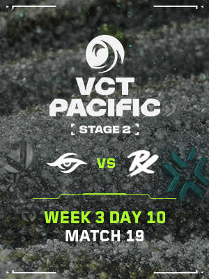 VCT PACIFIC STAGE 2 (7.31) - M19 : TS vs PRX