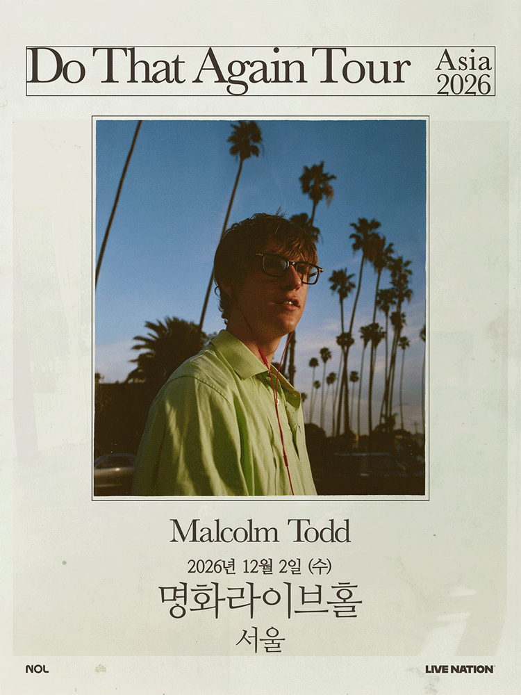 Malcolm Todd: Do That Again Tour in Seoul