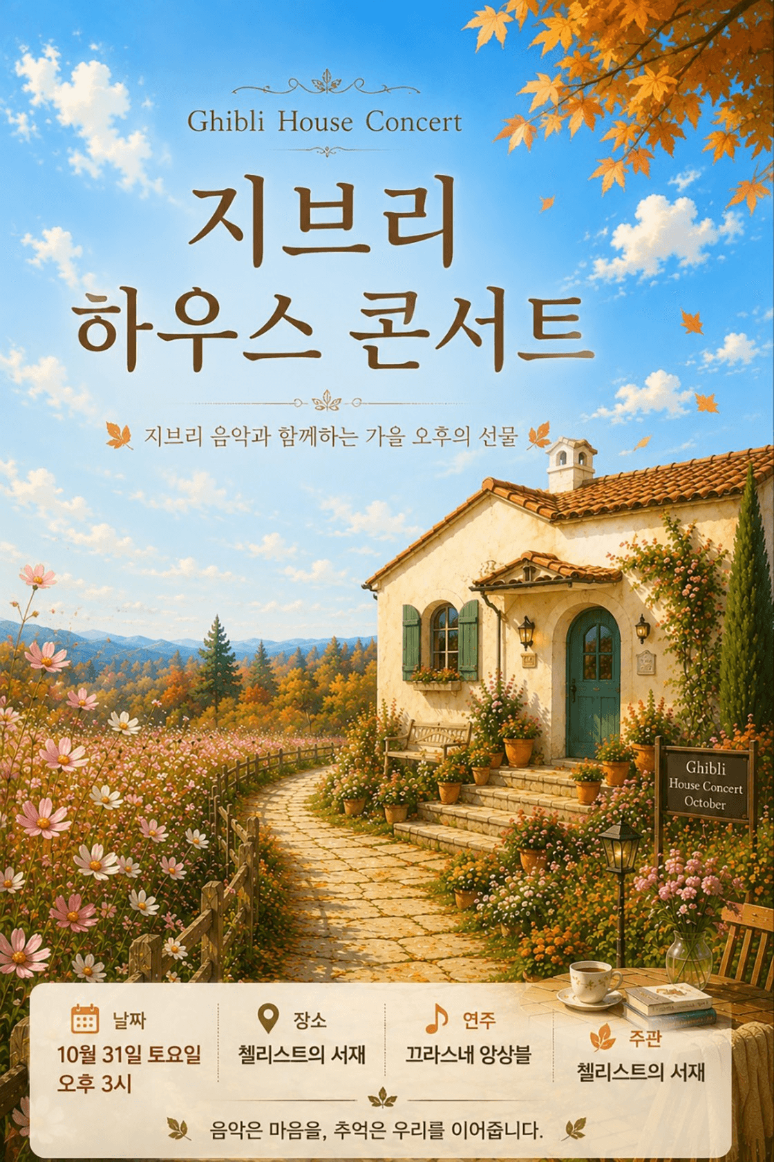 이석민 — 출연 공연 포스터
